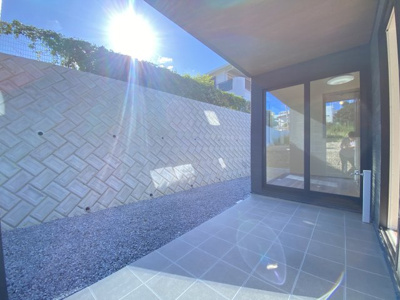 【庭】 | 宜野湾市我如古4丁目1期（全4棟）ラスト6号棟 | 6号棟　憧れのテラス付き♪