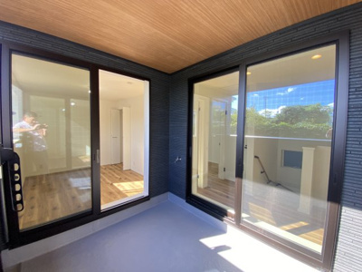 【バルコニー】 | 宜野湾市我如古4丁目1期（全4棟）ラスト6号棟 | 6号棟　便利なインナーバルコニー♪