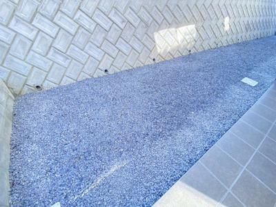 【庭】 | 宜野湾市我如古4丁目1期（全4棟）ラスト6号棟 | 6号棟　テラス付きのお庭♪