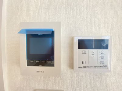 【セキュリティ】 | 宜野湾市我如古4丁目1期（全4棟）ラスト6号棟 | 6号棟　TVモニター付きインターフォン♪ワンタッチ給湯設備♪