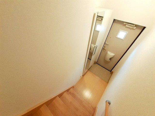 アネスト・ソレイユＤの玄関