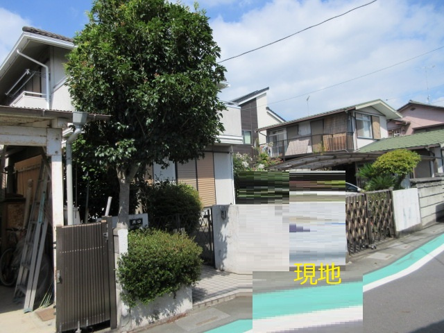 中古戸建　熊谷市上之921-1（リフォーム住宅）の前面道路含む現地写真