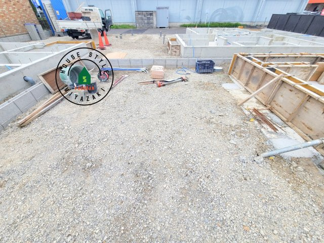 宮崎市花ヶ島町2681番-3棟（B号棟）の庭|お庭で自由な時間を過ごせます。