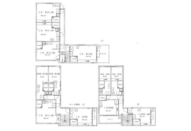 【京都府】京都市下京区1棟マンション　「京都駅」徒歩8分の間取り