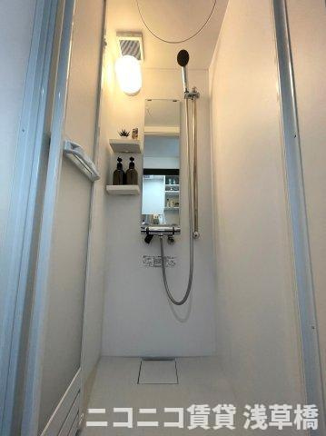 ハーモニーテラス南阿佐ヶ谷のシャワールーム|別号室イメージの為、現状を優先致します。