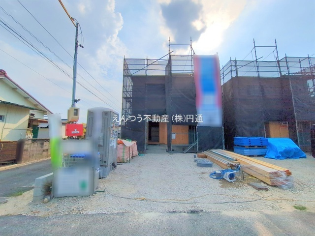 クレイドルガーデン平子町長池上 第4の前面道路含む現地写真