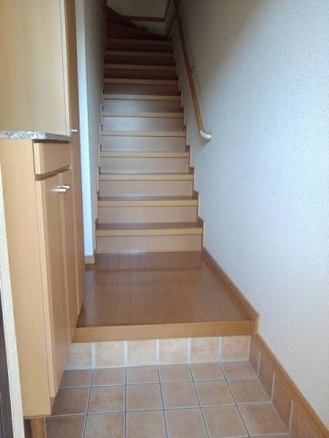 レジデンス福園の玄関|落ち着いた玄関です