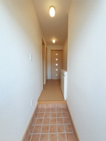 カルム・メゾンの玄関|ゆったりとした玄関です