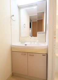 レジディア靭公園の洗面所