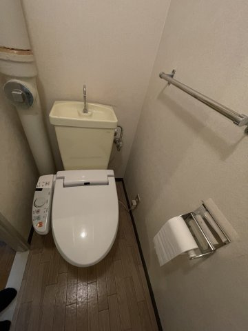 ゆったりとした空間のトイレです