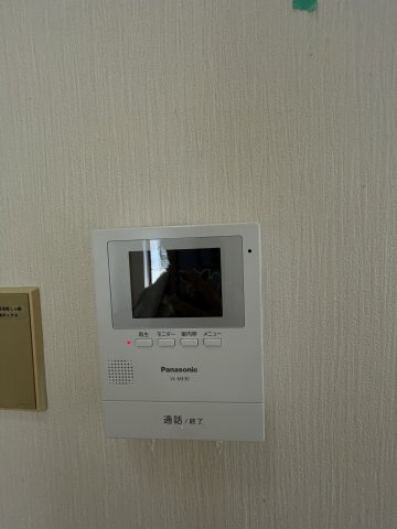 モニター付きインターホンです
