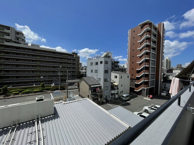 バルコニーからの眺めです