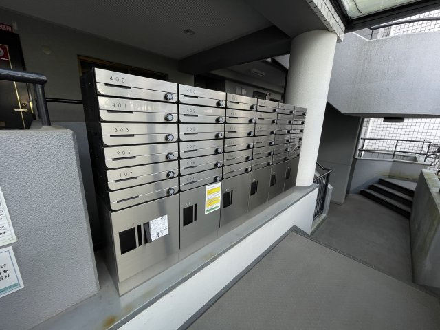 集合ポストがあります