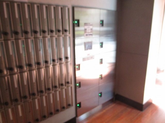 宅配BOX完備です