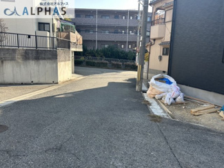【前面道路含む現地写真】 | 神戸市西区今寺　新築戸建 | 前面道路幅員約6ｍあり駐車がしやすい♪