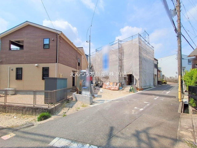 クレイドルガーデン印場元町北山 第1の前面道路含む現地写真