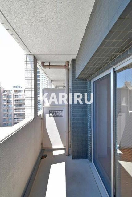 ISM谷町六丁目のバルコニー