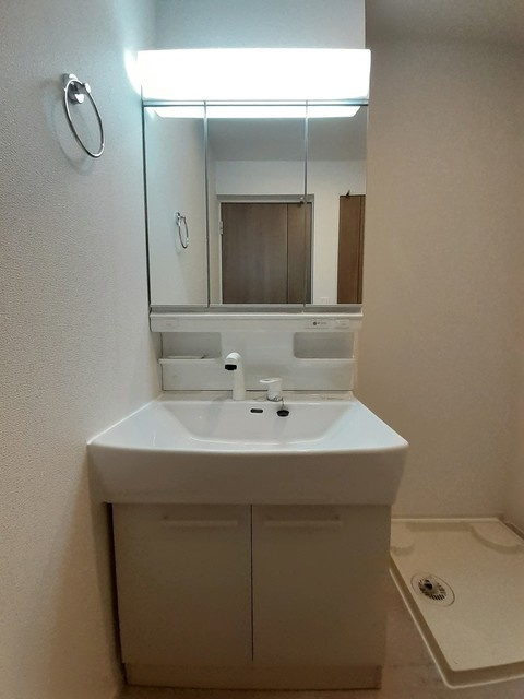 グレースヴィラージュ弐番館の洗面所