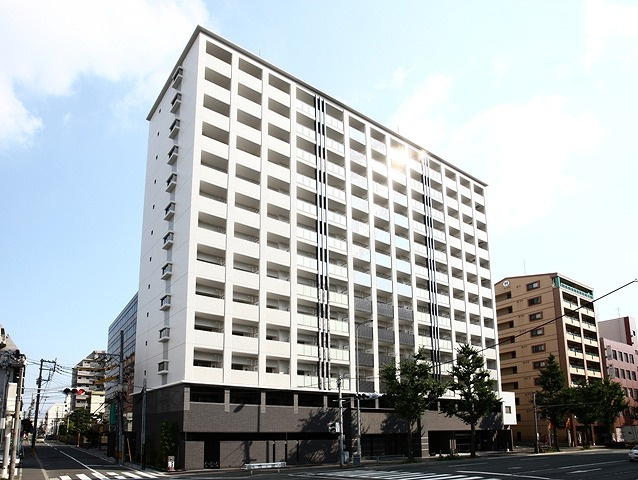 エンクレスト博多駅東の外観|おしゃれな外観です