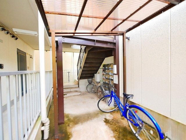 コーポ三和新大宮Ⅱ号館のその他共用部分|駐輪場です