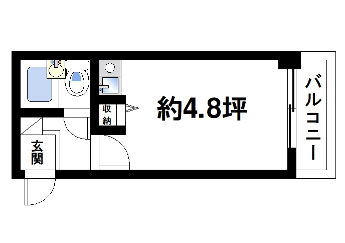 コーポ三和新大宮Ⅱ号館の間取り