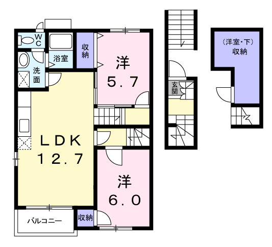 ＭａｉｓｏｎＭＡＳＵＺＥＮ・Ａの間取り