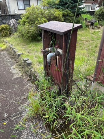 見附市緑町　中古戸建の庭