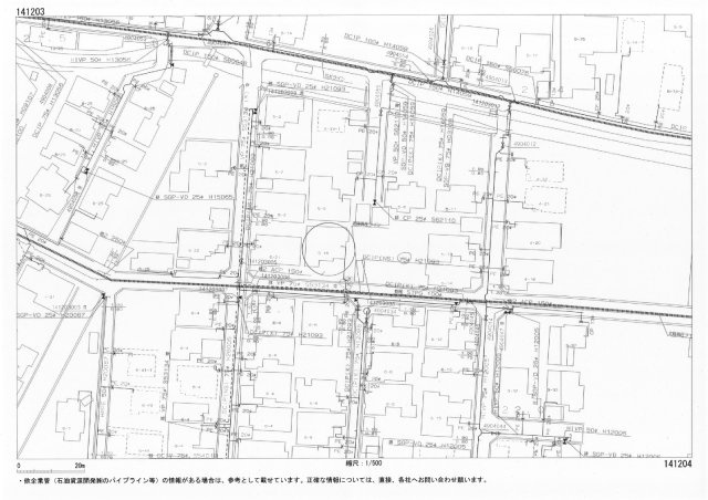 見附市緑町　中古戸建【商談中】の地図