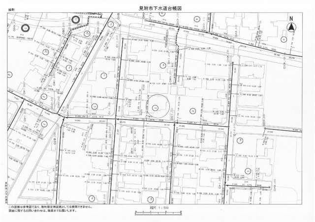 見附市緑町　中古戸建【商談中】の地図