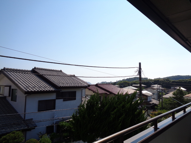 永田邸Aの展望|眺望も良好