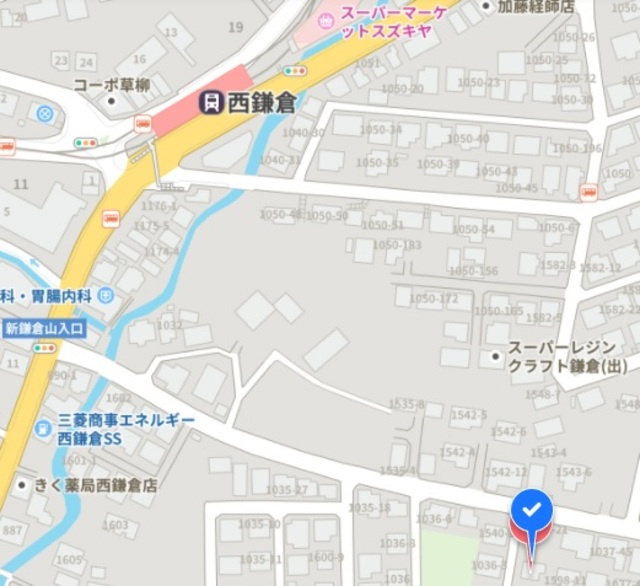 永田邸Aの地図
