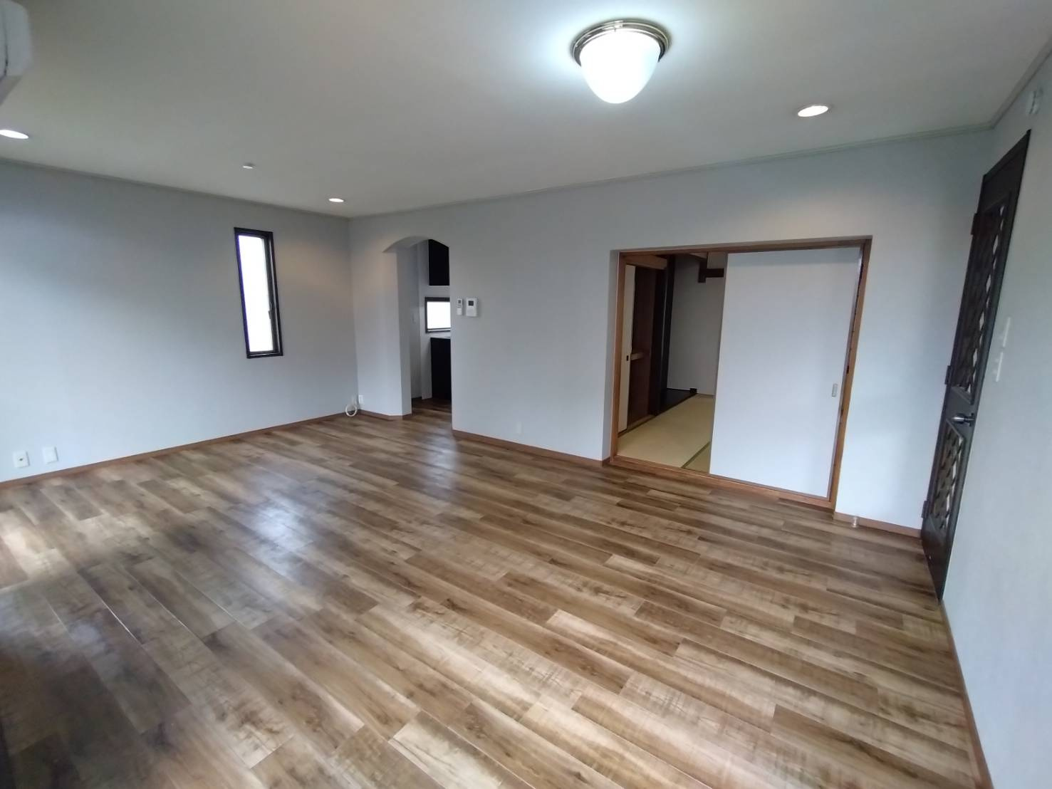 永田邸Aの居間・リビング