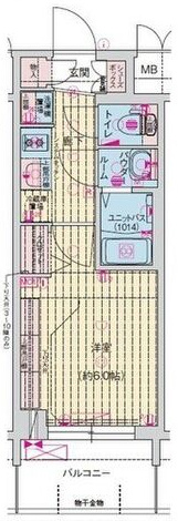 プレサンス大正エミナンスの間取り