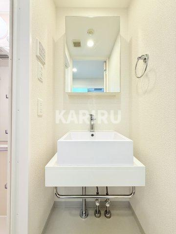 SERENiTE谷四の洗面所