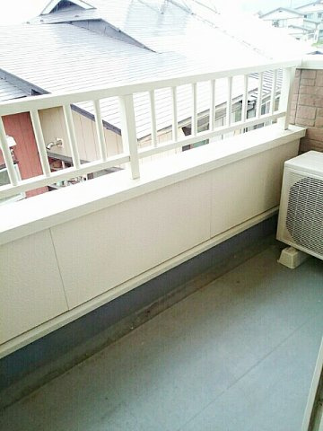 カーサ・ミニョンＢのバルコニー