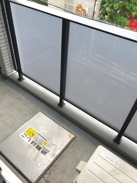 ラティエラ滝野川のバルコニー
