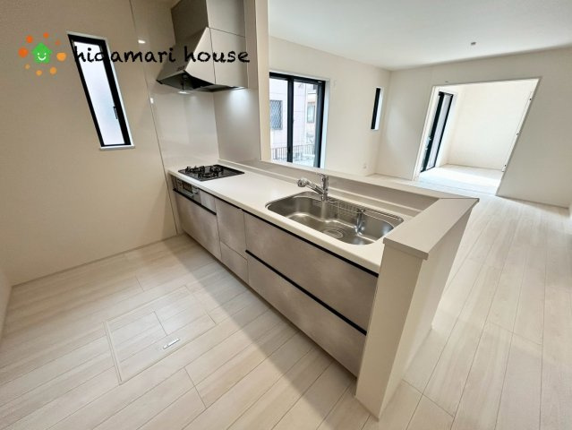 桶川市坂田971　新築戸建　ハートフルタウンAのキッチン