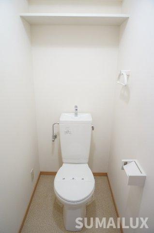 熊本市中央区水前寺公園の賃貸マンションのトイレ