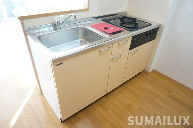 熊本市中央区水前寺公園の賃貸マンションのキッチン