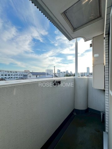 アリスマナーガーデン四天王寺のバルコニー