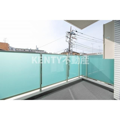 【バルコニー】 | ドゥーエ西馬込 | 落ち着いた時間を過ごせるバルコニーです