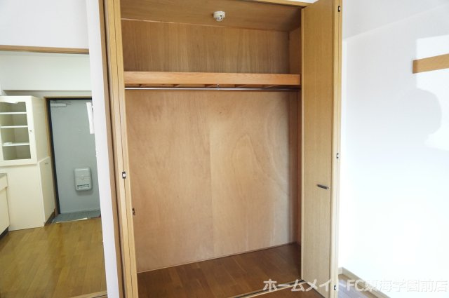 熊本市中央区本山町の賃貸マンションの収納