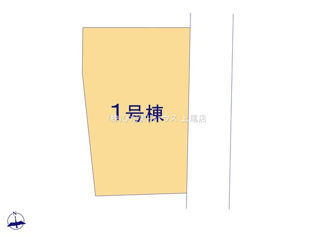 見沼区片柳2期　新築戸建　グラファーレ01の区画図