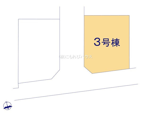 鴻巣松原　2期　新築一戸建て　リーブルガーデン　03の区画図|3号棟