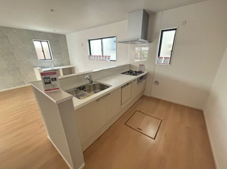 【キッチン】 | 廿日市市前空3（前空駅）全2区画　NO2 | 機能的なシステムキッチン☆プロパンガス