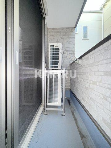 アート鶴見のバルコニー