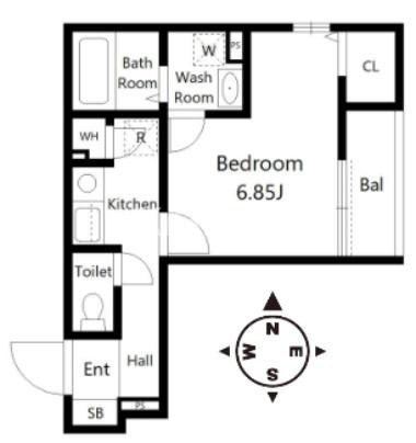 アート鶴見の間取り