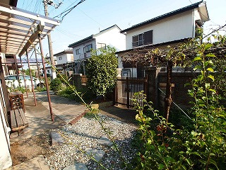 浜尻町　中古住宅の庭