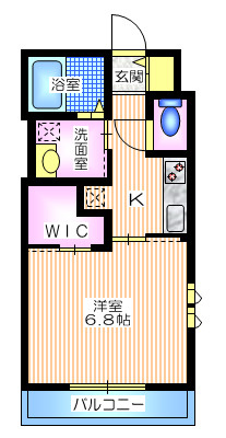 リクヴィルⅡの間取り