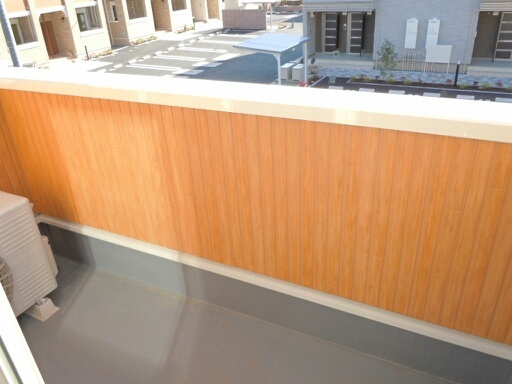 サンリットガーデンKのバルコニー